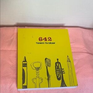 Yellow '642 Things to Draw' Book